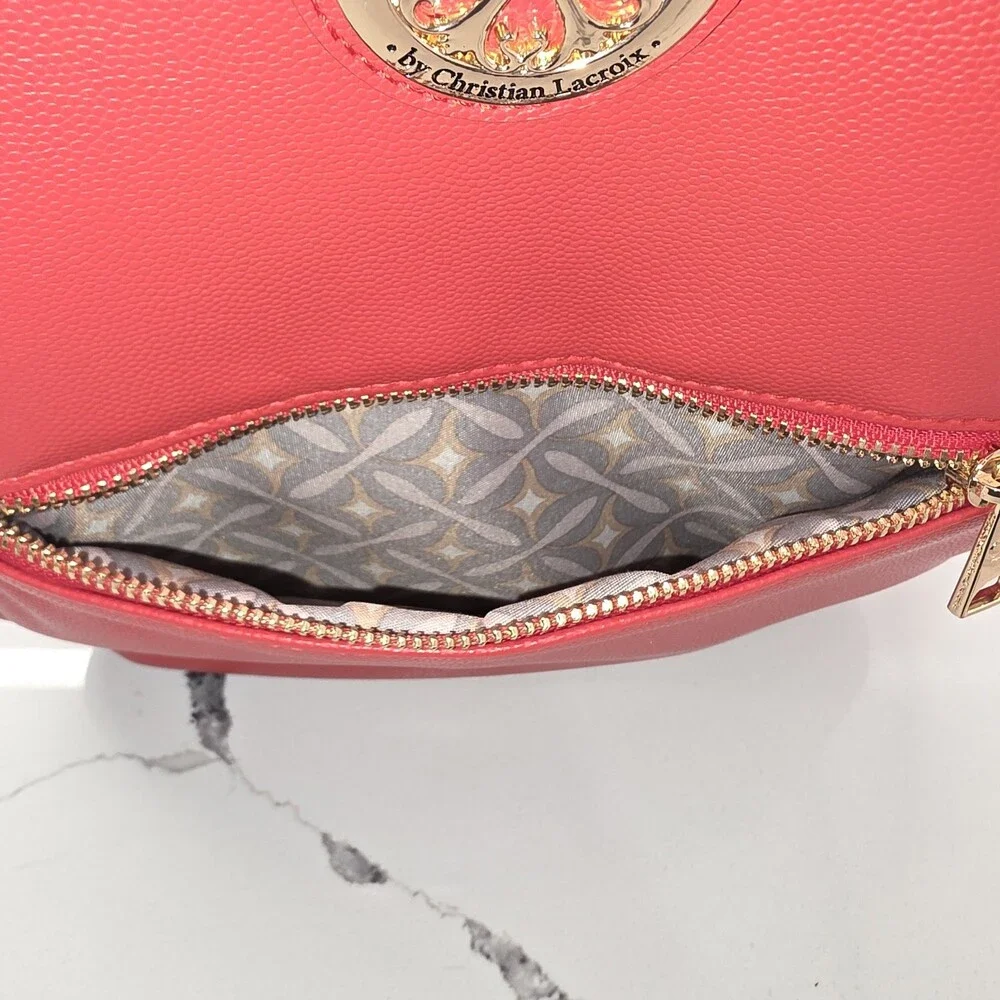 NEW Christian Lacroix Pine Caviar Backpack NWT MSRP $98 +bonus Satin‎ Dust Bag